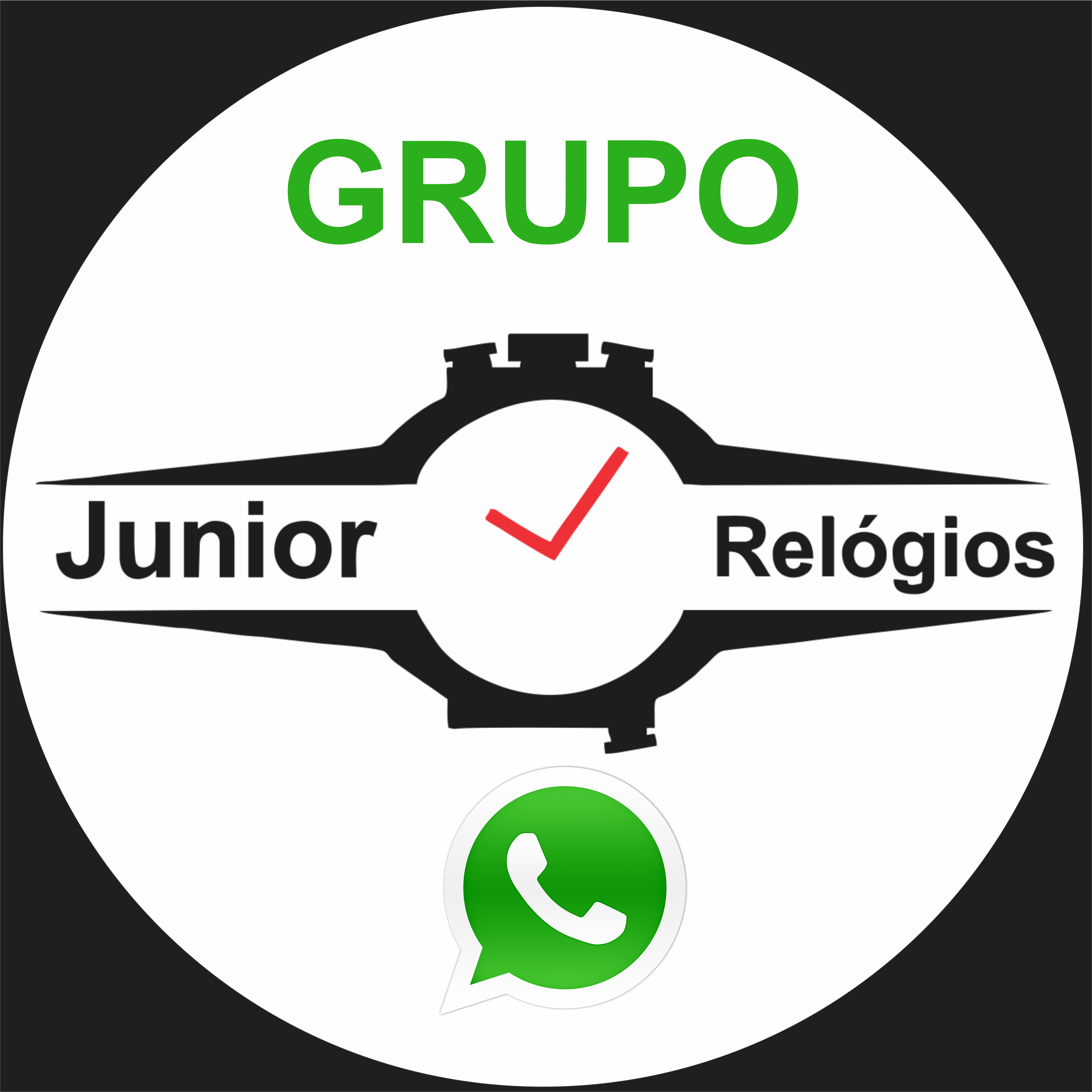 Grupo do Whatsapp - Junior Relógios de Luxo
